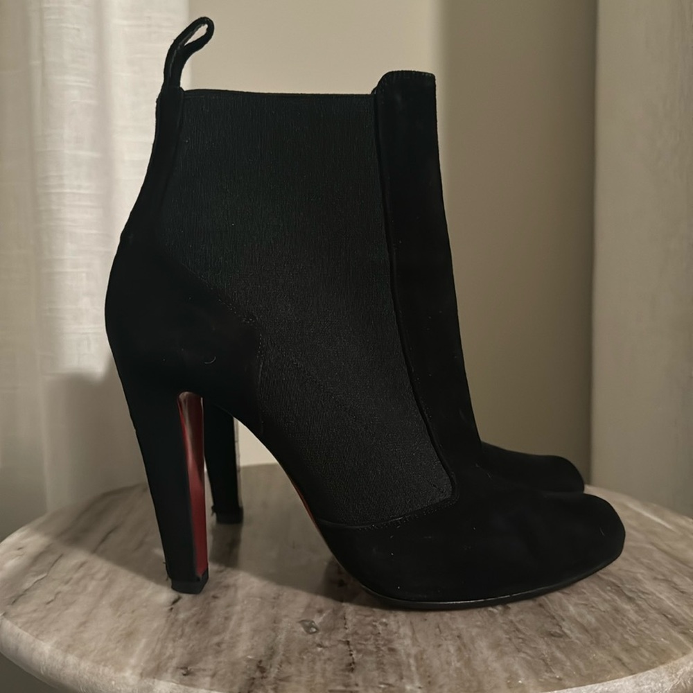 Christian Louboutin Suede Booties